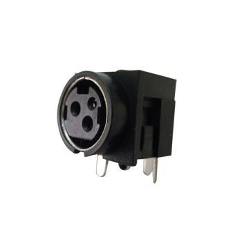 China PBT 3pin Power Jack With UEC Plastic No Shield DC Power Connector for sale