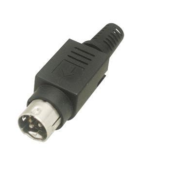 China Max Power 3 Pin Power Plug Connector AWG#18 DC Power Connectors for sale