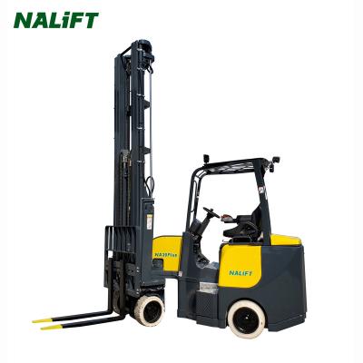 China Hotels china factory2000kg automatic electric stacker forklift for sale