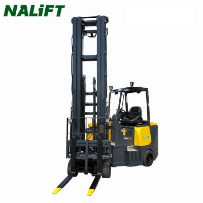 China Hotels NALIFT 2.5 Ton Capacity Forklift 4wd Offroad Rough Terrain Electric Forklift for sale