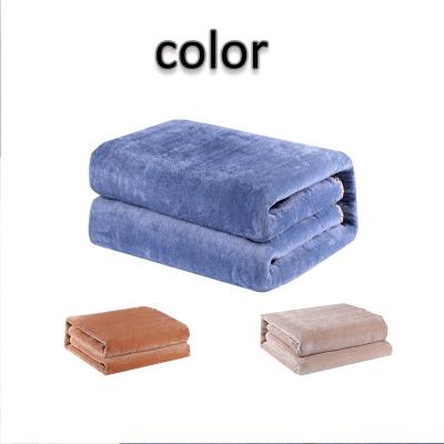 China Amazon Popular Temperature Controlled Electric Throw Heated Household Electric Blanket European American Standard Warm Blankets for sale