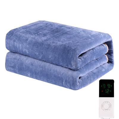 China High Quality Washable Electric Blankets 110v/120v/220v Temperature Controlled Heated Electric Throw Blanket for sale