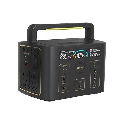 China Popular Type C 500w Wholesale All In One Solar Power Bank Portable Generators 220v 110v for sale