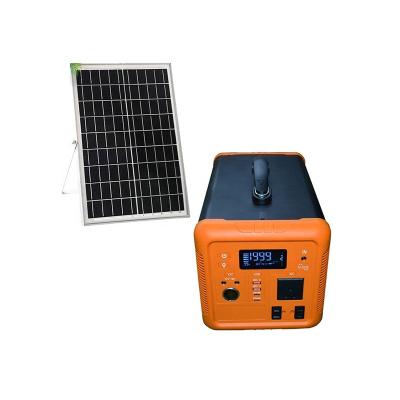 China 110v 220v Portable Solar Power Station Backup Energy Storage Wireless Charging Mobile Power Supply For Outdoor for sale