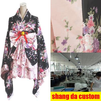 China Cute Bliss Pure Land Dance Skirt Costume Sakura Lolita Dress Performance Kimono Style Clothing Maid Cosplay Costume Anime Dresses for sale