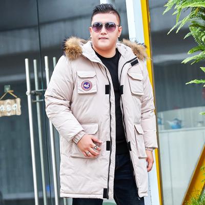 China 2021 Comfortable Winter Men's New XL Zippered Down Sustainable And Customizable Warm Jackets for sale