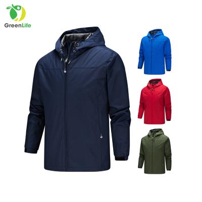 China Spring Sustainable Men Anorak Outdoor Custom Sports Waterproof Raising Jacket for sale