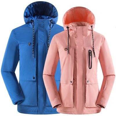 China High Quality Waterproof Breathable Softshell Anti-UV Couples Unisex Outdoor Trekking Jacket for sale