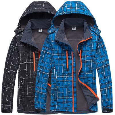 China Softshell Anti-UV Waterproof Breathable Custom Outdoor Men's Camping Rise Jackets for sale