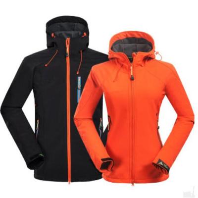 China Custom Breathable Unisex Sports Softshell Outdoor Windproof Waterproof Jacket For Men Women for sale