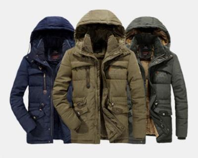 China Viable Wholesale Custom Fashionable Casual Anorak Warm Winter Parka Hooded Jacket For Men for sale