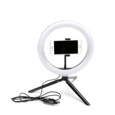 China Aro Luz LED 8 Inch Mini Scam Control Photography Selfie LED Ring Light for sale