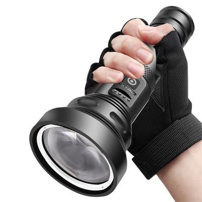 China Good Quality USB Rechargeable Handheld Torch Light Hot Selling Aluminum Flashlight for sale