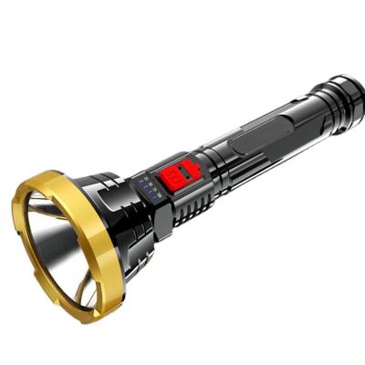 China Factory Outlet Battery Handheld Lightweight Tactical Led Flashlight Camping Rechargeable Torch for sale