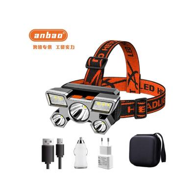 China Camping Factory Supply Flashlight Headlamp Rechargeable Sensor Head Lamp For Camping for sale