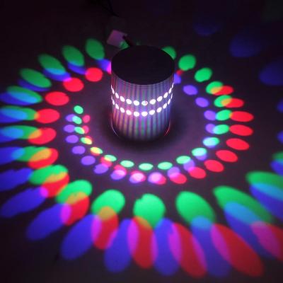 China Modern Partly Running Indoor LED Wall Lamp Decoration Wall Light Home KTV Bar Lights With Remote Control for sale