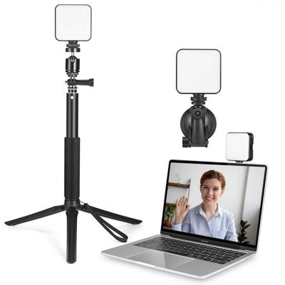 China Factory direct sales PORTABLE video conference lighting kit for remote operation with tripod for sale