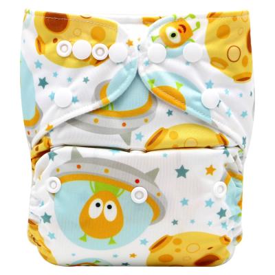 China Asenappy 2021 New Printing Cloth Diaper Breathable Cloth Diaper for sale