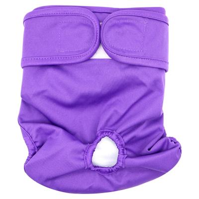 China Asenappy Cheap Adjustable Waterproof Pul Cloth Dog Plain Weave Diaper for sale