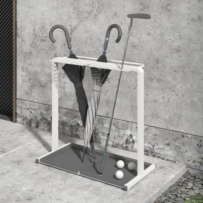 China UBB-01S Umbrella Stand Hanging Holder for Canes Canes Umbrellas Holder with Removable Water Tray Rain Collection for sale