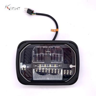 China 32W Klight Truck Car Headlights Can Warm Snow Square LED Work Light for sale