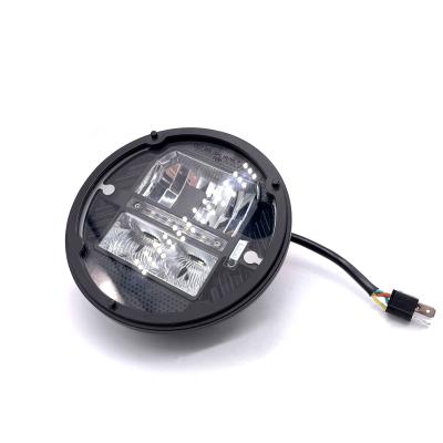 China 32W Klight Retro New Design Motorcycle Headlight 7Inch Around Waterproof Car LED Headlight IP67 for sale