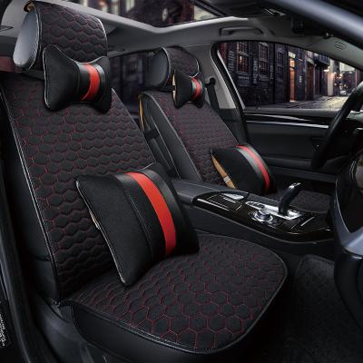 China Klight Universal PU Car 5d Seat Cover Luxury Upgrade Luxury Leather Version for sale