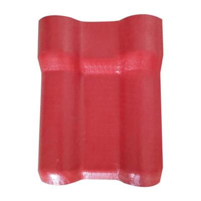 China ASA+UPVC Factory Outlets Thermal Insulation ASA Synthetic Resin Spanish Style Roof Tile for sale