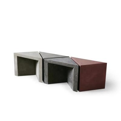 China Modern Industrial Concrete Style Coffee Table Living Room Sofa Combined Side Table for sale