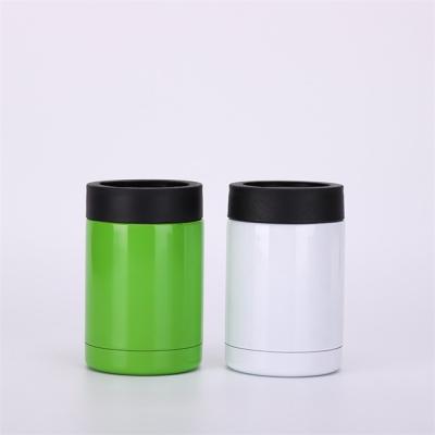 China PORTABLE Stainless Steel Mug Drink Can Insulator Can Cooler Tumbler Keep Drinks Ice Cold Beer Holder for sale