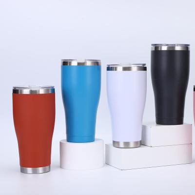 China Custom Hot Selling PORTABLE Stainless Steel Tumblers 30oz Vacuum Flasks Cups For Car for sale