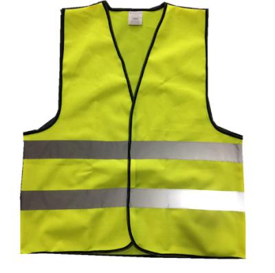 China High Visibility Hiviz Work Worker Vest Fluorescent Safety Reflective Vest With Logo for sale