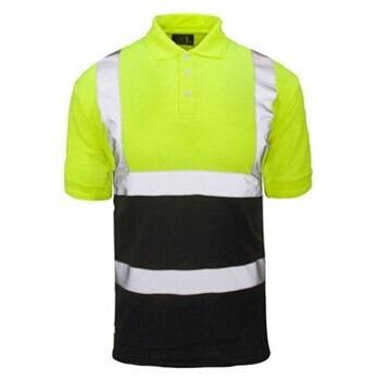 China hi force safety self-protective hot sale reflective polo shirt with reflective tape for sale