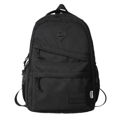 China Large Capacity Schoolbag Male Student Computer Bag Fashion Trend Waterproof Backpack for sale