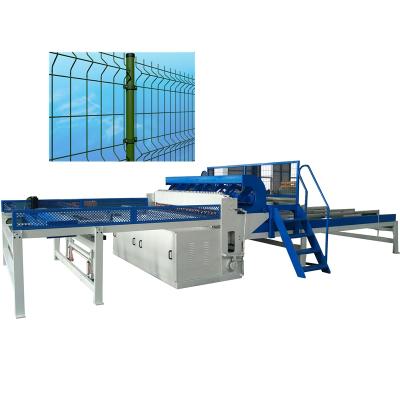 China Construction Automatic Welded Wire Mesh 3d Panel Fence Production Line for sale