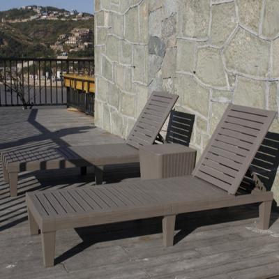 China New style all weather outdoor furniture laying chair garden furniture garden chairs comfortable outdoor sun lounger for sale