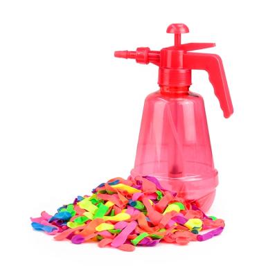 China Garden and Water Balloon Pump Sprayer Home Hot Selling Garden Hand Sprayer with 500 Balloons for sale