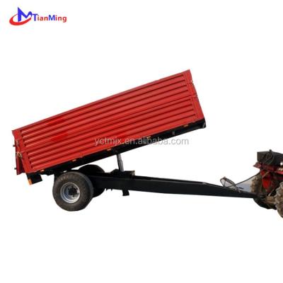 China Hydraulic System 7CX-5 5 Ton Tractor Trailer With CE / High Quality Tractor Trailer for sale