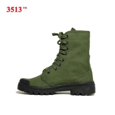 China Wholesale China Army Green Color Canvas Training Shoes Men for sale