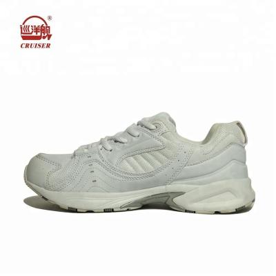 China China Wholesale Cheap White Particle Board Sports Shoes And Breathable Sneakers Running Shoes for sale