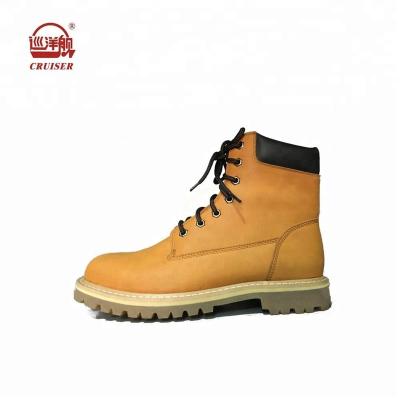 China Toe China Steel Sand Color Industrial Steel Toe Work Safety Shoes for sale