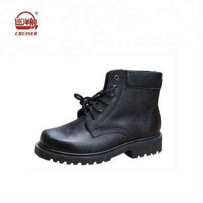 China Steel toe welt work boots cheap leather military goodyear shoes for men for sale