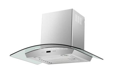 China 900cfm commercial Baffle Filter Range Hood 30 inch programmable timer delay shutoff for sale