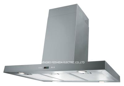 China 600cfm classic  island range hood aluminum filter , Island Exhaust Hood for sale