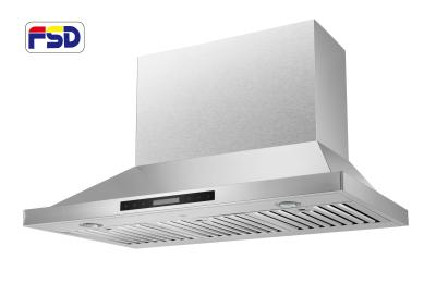 China Powerful commercial range hood  kitchen exhaust vant 1.00mm for sale