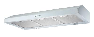 China Stainless Steel Finish soft touch switch european style range hood under cabinet for sale