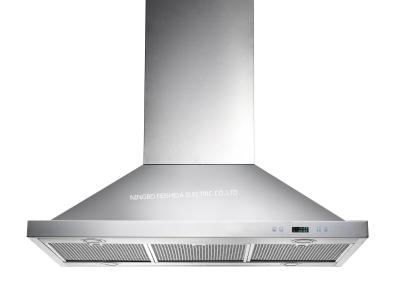 China Slim Baffle filter classic range hood 30 singel motor 600cfm Italian powerful gas stove for sale