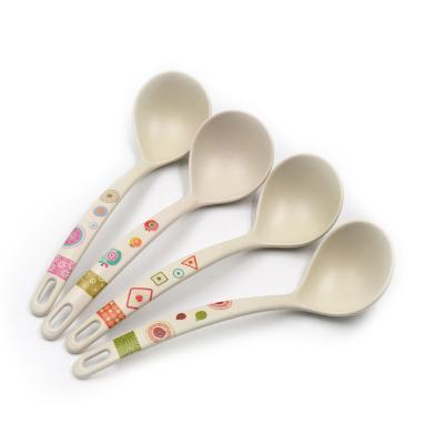 China Viable China Factory Wholesale Melamine Tablespoon Chinese Interesting Melamine Spoon For Hotel for sale