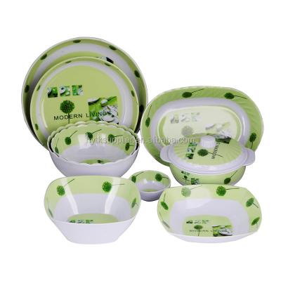 China Sustainable Unbreakable Reusable Plastic Melamine Lawn Bowls for sale