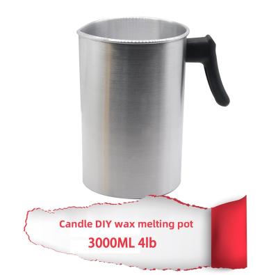 China B-0026 3000ml Convenient Wax Cup Aromatherapy DIY Candle Wax Crucible 3L 4lb Melting Pouring Pitcher for sale